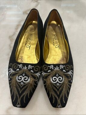 Paloma Vintage Black Shoes size 8,5